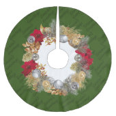 GROENE Kerstkrans Kerstboom Rok (Voorkant)