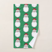 Groene Kerstman Badhanddoeken Set Cadeau Bad Handdoek (Handdoek)