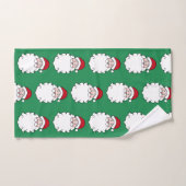 Groene Kerstman Badhanddoeken Set Cadeau Bad Handdoek (Handdoek)