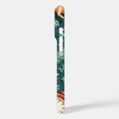 Groene Kerstman Huis Telefoonhoes Case-Mate iPhone Case (Achterkant / Links)