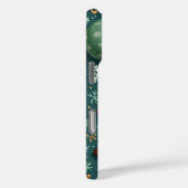 Groene Kerstman Huis Telefoonhoes Case-Mate iPhone Case (Achterkant / Rechts)