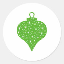 Groene Kerstmis Bauble Design.