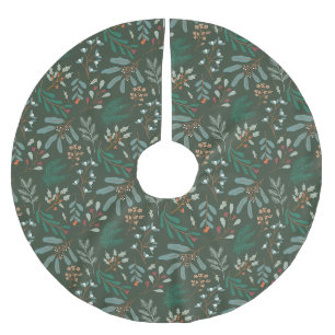 Groene Kerstmis Botanisch Kerstboom Rok