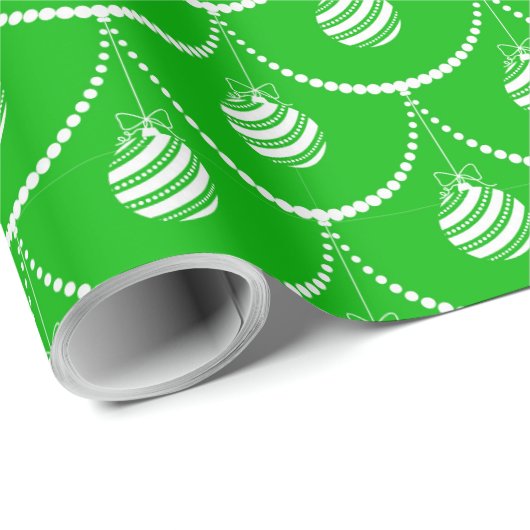 Groene Kerstmis Cadeaupapier (Rol Hoek)