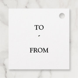 GROENE KERSTMIS EENVOUDIGE FAVOOR LABELS