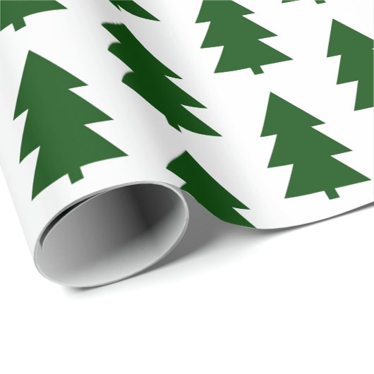 Groene Kerstmis groen traditioneel Cadeaupapier (Rol Hoek)