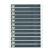 Groene Kerstmis Snowberry+Eucalyptus Skinny (Vel)