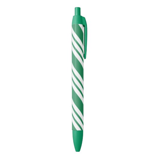 Groene kerstsnoeppen rode inkt pen (Achterkant (Verticaal))
