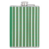 Groene Kerstsok aan de Groene Heupfles (Achterkant)