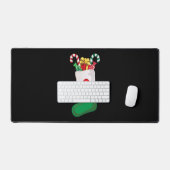 Groene kerststop bureaumat (Keyboard & Muis)
