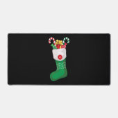 Groene kerststop bureaumat (Voorkant)
