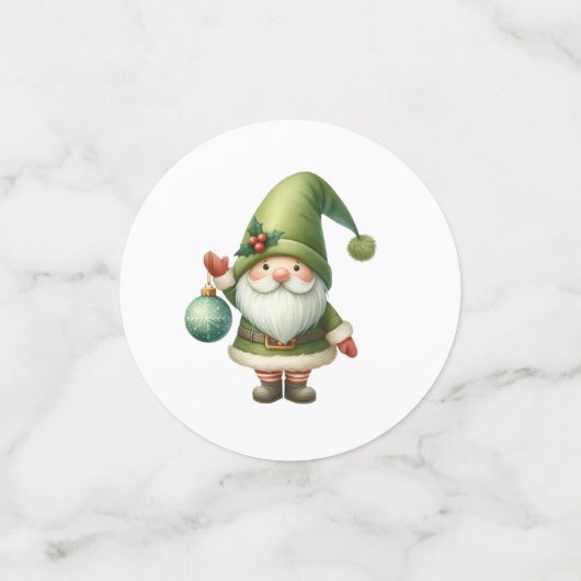 Groene Kersttafel Scatter of Confetti (Kleine voorkant)