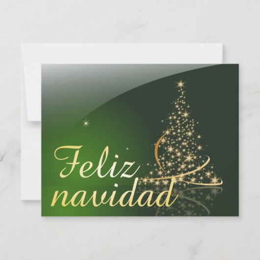 Groene kerstthema met kerstboom. V2.0 (Voorkant)