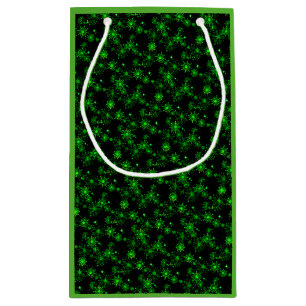 Groene Kerstverlichting Tas Klein Cadeauzakje
