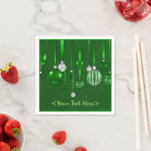 Groene kerstversiering Napkins Servet (Insitu)