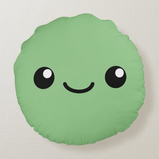 Groene keuken rond kussen (Achterkant)