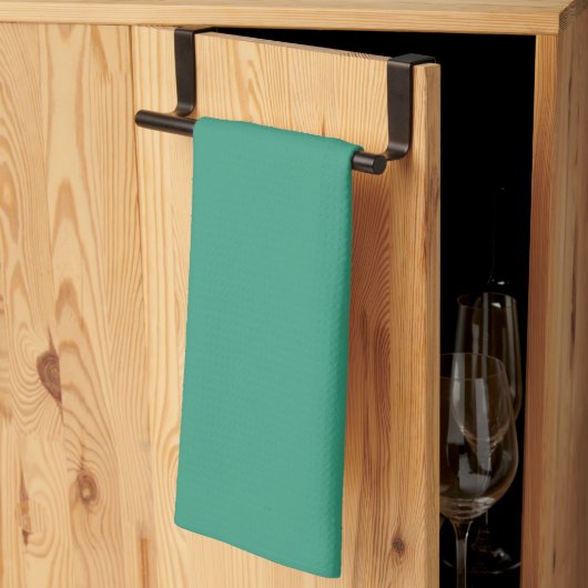 Groene keukenhanddoek (Derde Gevouwen)