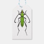 Groene kever cadeaulabel (Voorkant)