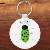 Groene Kever Sleutelhanger (Voorkant)