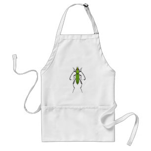 Groene kever standaard schort