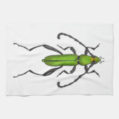 Groene kever theedoek (Horizontaal)