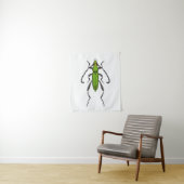 Groene kever wandkleed (In situ)