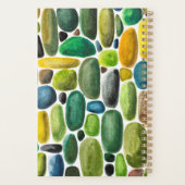Groene Kiezelstenen Planner (Achterkant)