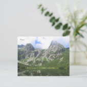 Groene Kiezmarski vijver, Tatras Briefkaart (Staand voorkant)
