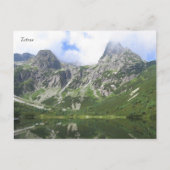 Groene Kiezmarski vijver, Tatras Briefkaart (Voorkant)