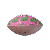 Groene kikker Amphibian Animals Roze Glitter Fanta American Football (Gedraaid 270)