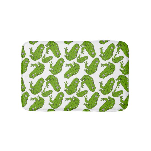 Groene kikker badmat (Voorkant)