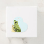 Groene Kikker Bedankjes Labels (In situ)