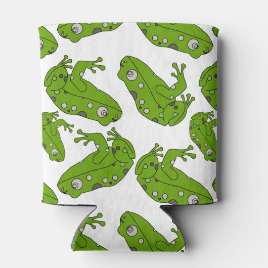 Groene kikker blikjeskoeler (Achterkant)