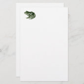 Groene kikker briefpapier (Voorkant / Achterkant)