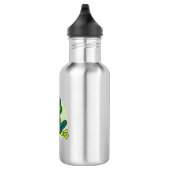 Groene kikker Cartoon-74742 Waterfles (Rechts)