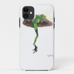 Groene kikker iPhone 11 hoesje