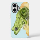 Groene kikker Case-Mate iPhone case (Achterkant)
