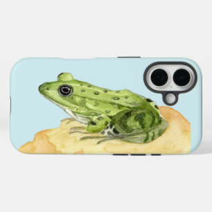 Groene kikker iPhone 16 hoesje