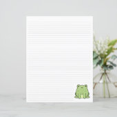 Groene kikker gelinieerd (Staand voorkant)