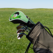 Groene kikker golfheadcover (Insitu)