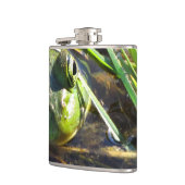 Groene kikker heupfles (Links)