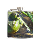 Groene kikker heupfles (Voorkant)