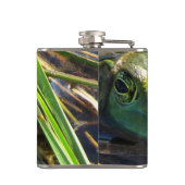 Groene kikker heupfles (Achterkant)