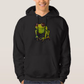 Groene kikker hoodie (Voorkant)