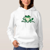 Groene kikker hoodie (Voorkant)