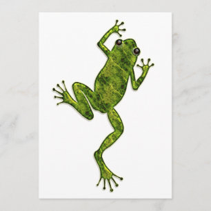 Groene kikker kaart