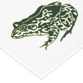 Groene kikker korte tafelloper (Hoek)