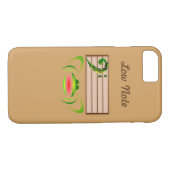 Groene kikker lage noot Case-Mate iPhone case (Achterkant (Horizontaal))