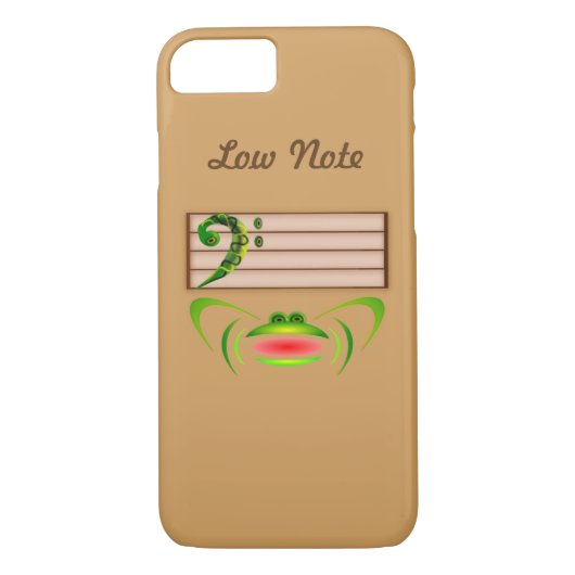 Groene kikker lage noot Case-Mate iPhone case (Achterkant)