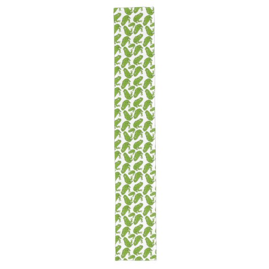 Groene kikker lange tafelloper (Voorkant)